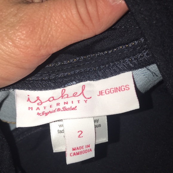 SZ 2 Maternity Jeggings (LIKE NEW)! - Picture 6 of 6